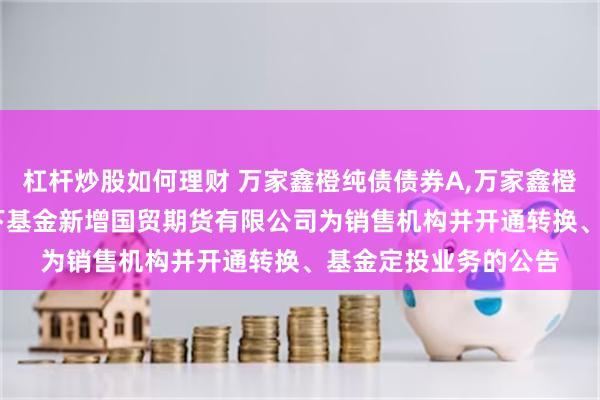 杠杆炒股如何理财 万家鑫橙纯债债券A,万家鑫橙纯债债券C: 关于旗下基金新增国贸期货有限公司为销售机构并开通转换、基金定投业务的公告