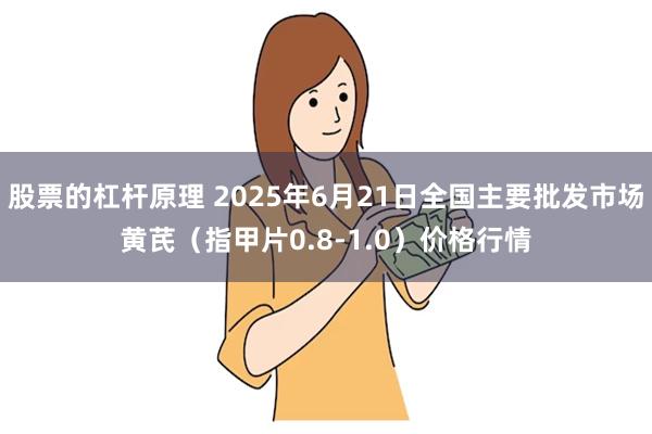 股票的杠杆原理 2025年6月21日全国主要批发市场黄芪（指甲片0.8-1.0）价格行情